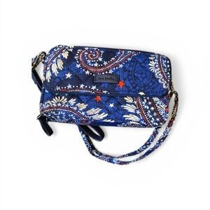 Vera Bradley RFID All in One Crossbody Bag - Fireworks Paisley- NWOT